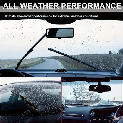 Automotive Universal Wiper U-Type Boneless Wiper HD Quiet Durable Car Wiper U-type Available For All Models