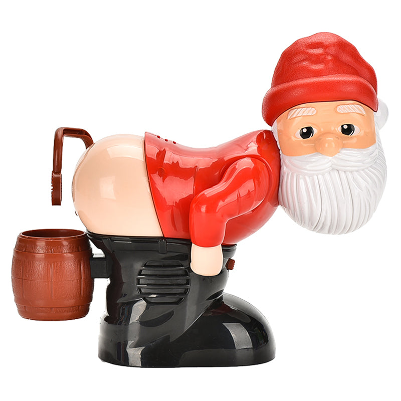 SURPERBUY-Christmas Santa Claus Bubble Blower-Fart Bubble Blower-Spoof toy -Christmas Spooky Toys -FUNNY Santa -No Battery-Santa Claus Toys