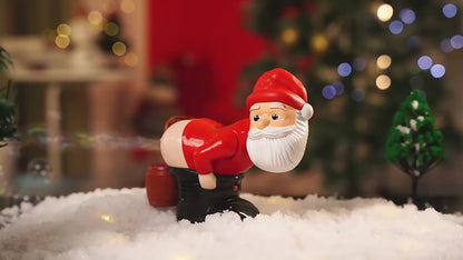 SURPERBUY-Christmas Santa Claus Bubble Blower-Fart Bubble Blower-Spoof toy -Christmas Spooky Toys -FUNNY Santa -No Battery-Santa Claus Toys